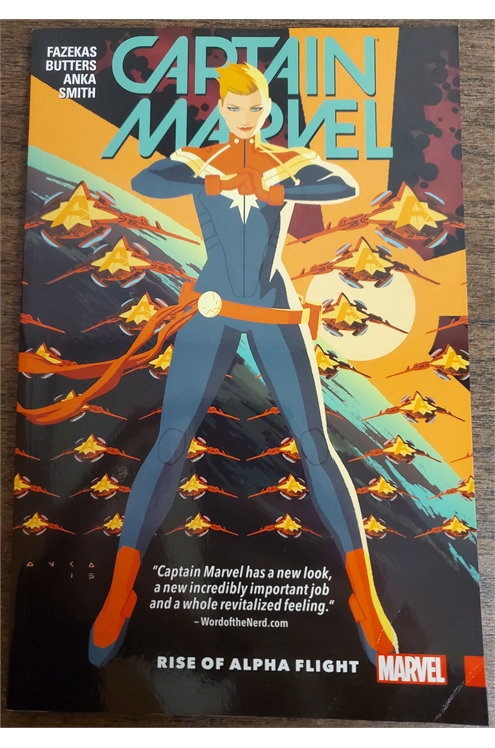 Captain Marvel Volume 1 Rise of Alpha Flight Graphic Novel (2016) Used - Very Good 