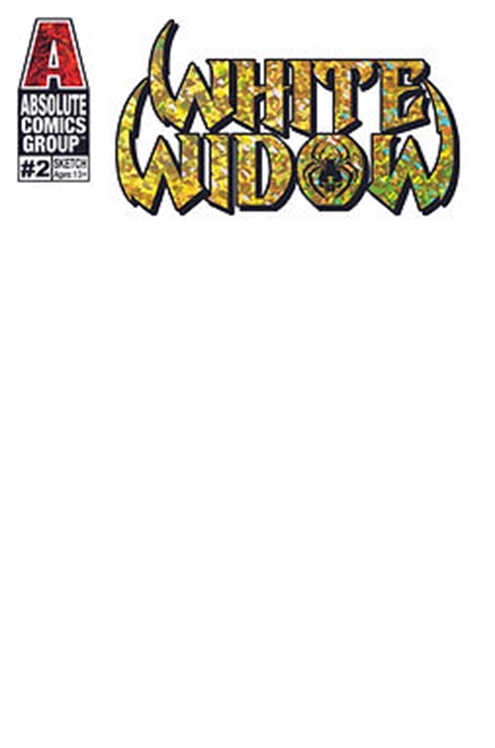 White Widow #2 [Sketchup Blank With Gold Foil Variant] - Vf