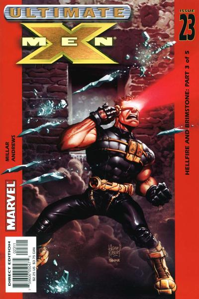 Ultimate X-Men #23 [Direct Edition](2001)-Near Mint (9.2 - 9.8)