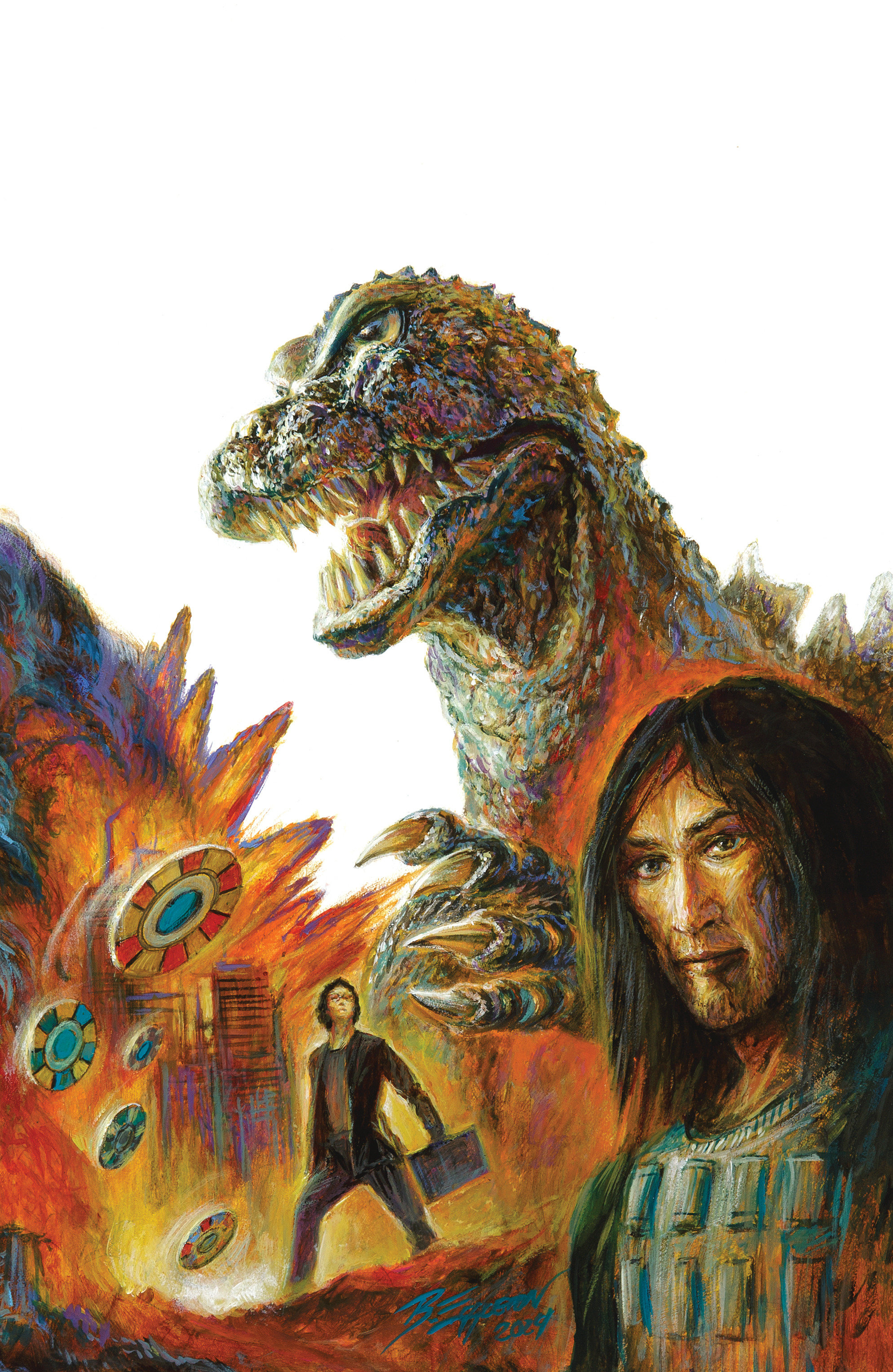 Godzilla Heist #1 Eggleton Full Art 1 for 25 Variant