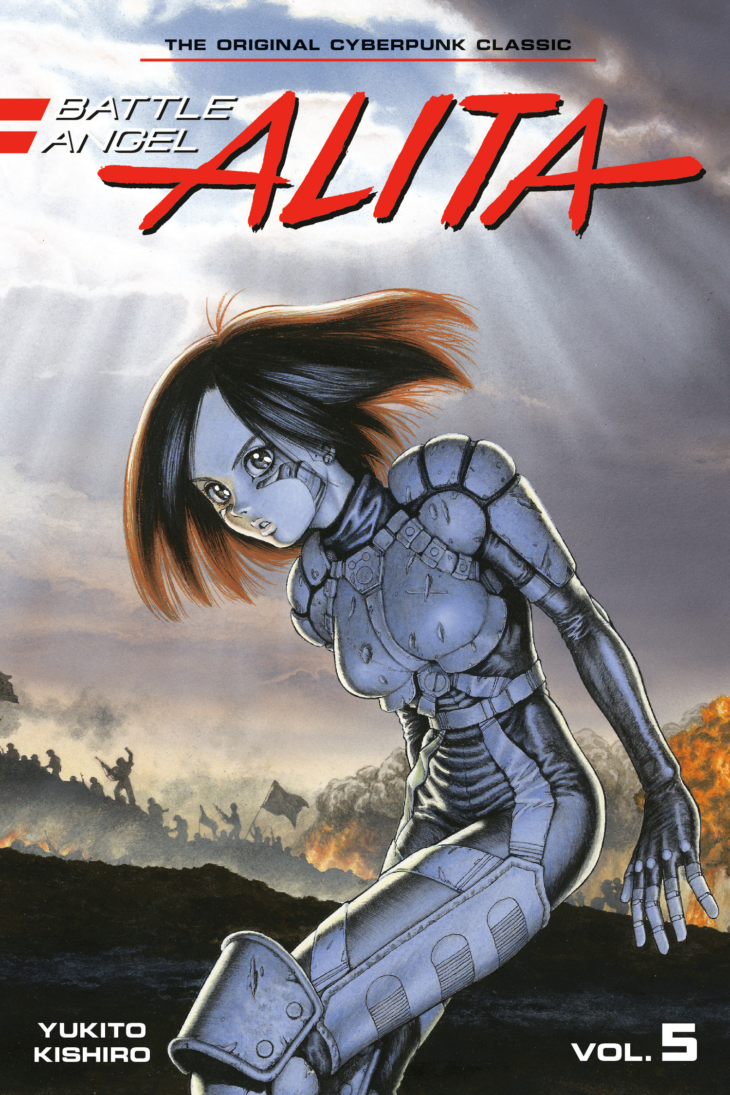 Battle Angel Alita Graphic Novel Volume 5