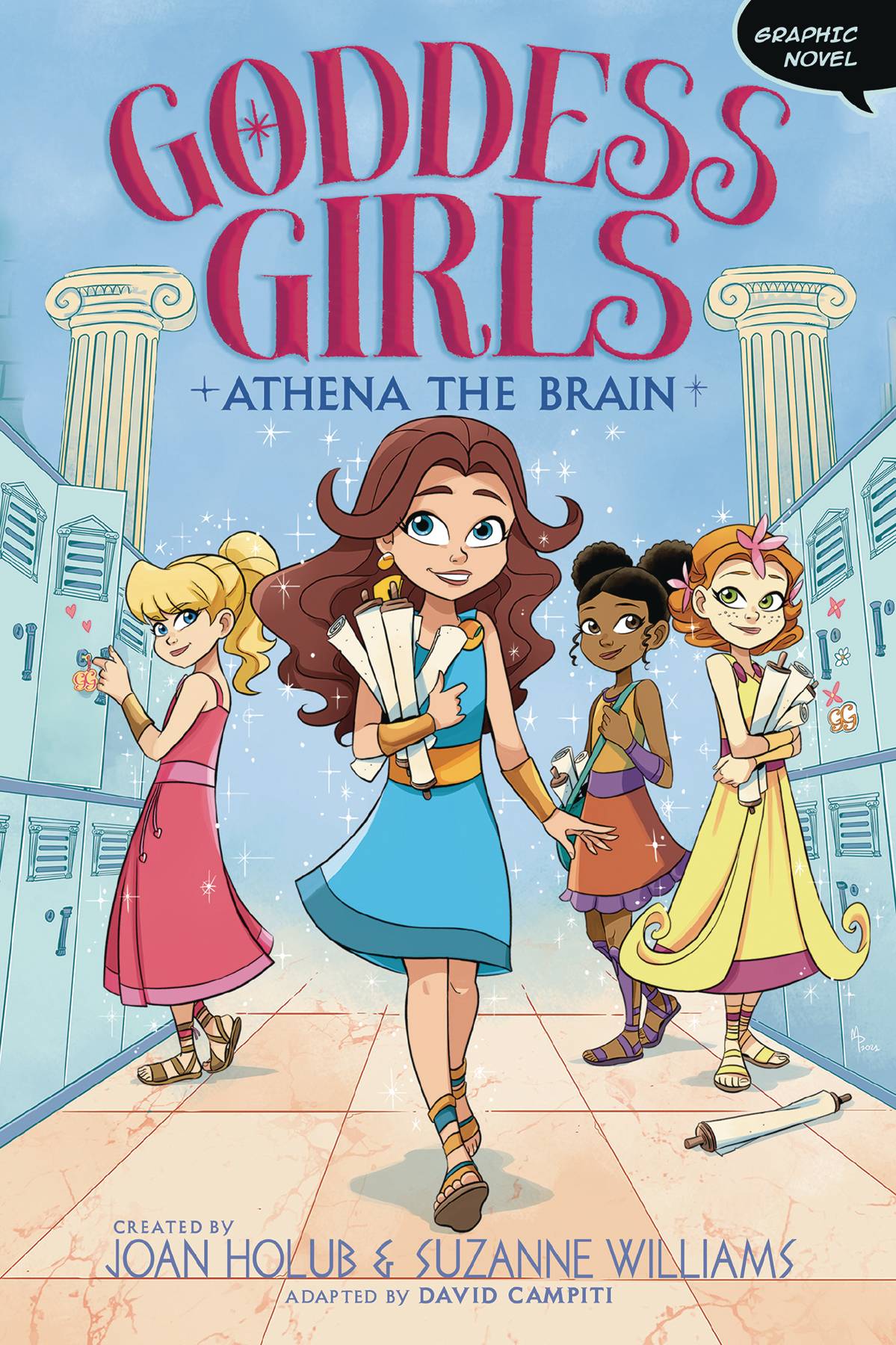 Goddess Girls Graphic Novel Volume 1 Athena The Brain