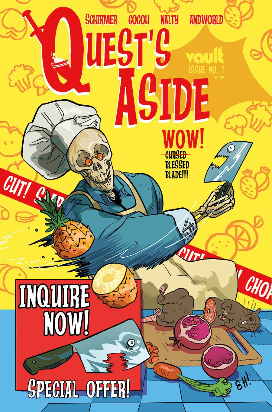 Quests Aside #1 Cover G Henderson 75 Copy Incentive