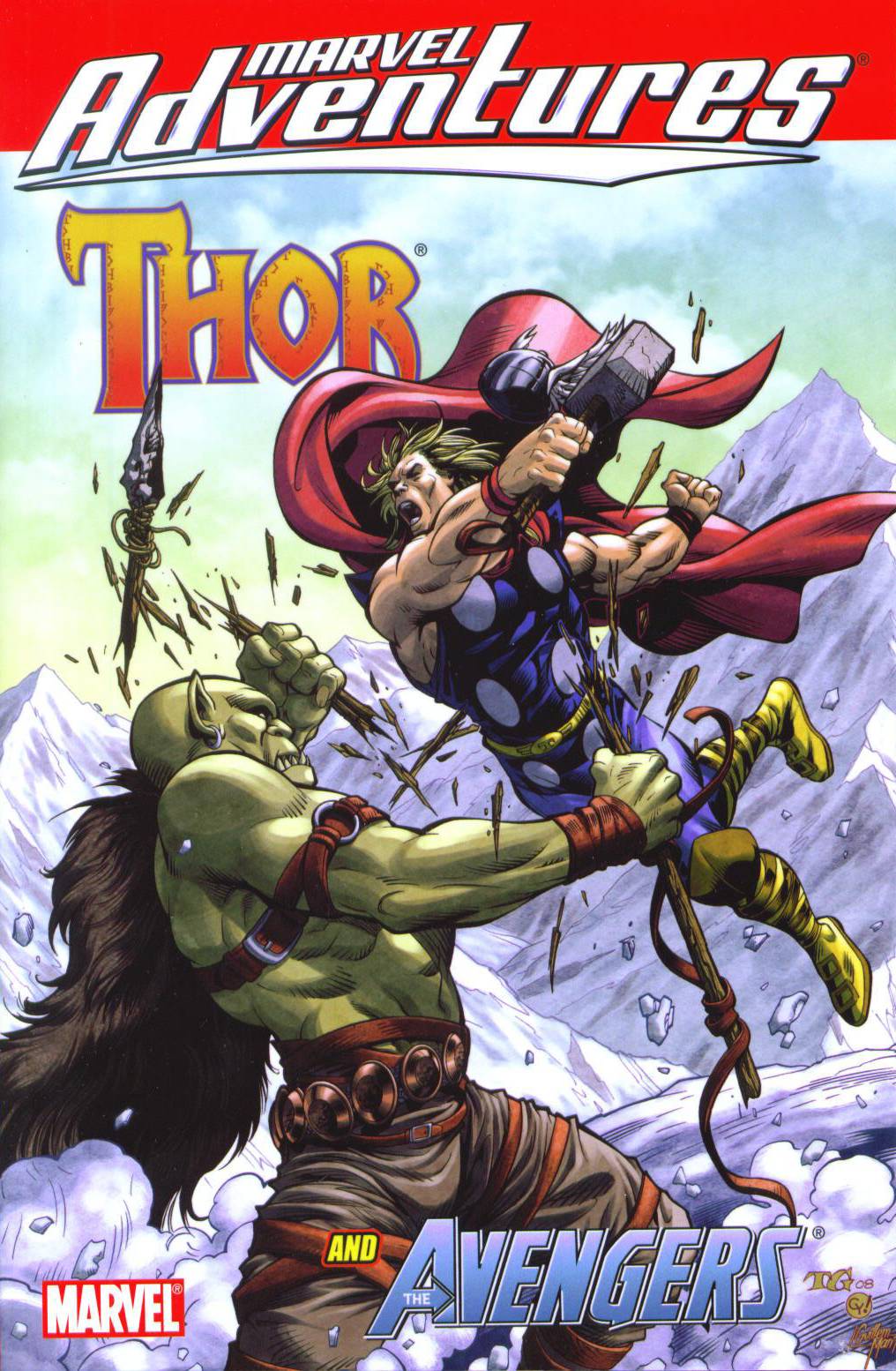 Marvel Adventures Thor & The Avengers Digest (Digest)