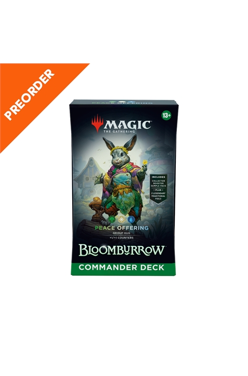 Preorder - Magic The Gathering: Bloomburrow Commander Deck - Peace Offering