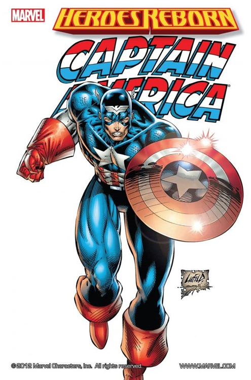 Heroes Reborn Graphic Novel Captain America (2020 Printing)