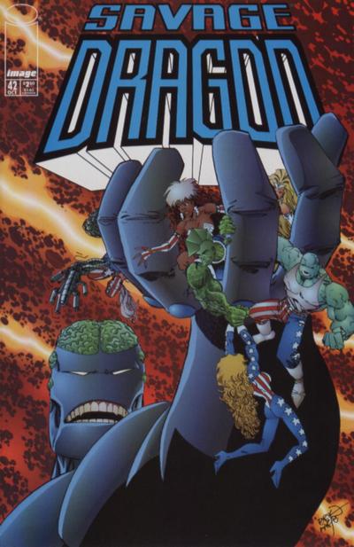 Savage Dragon #42-Very Good (3.5 – 5)