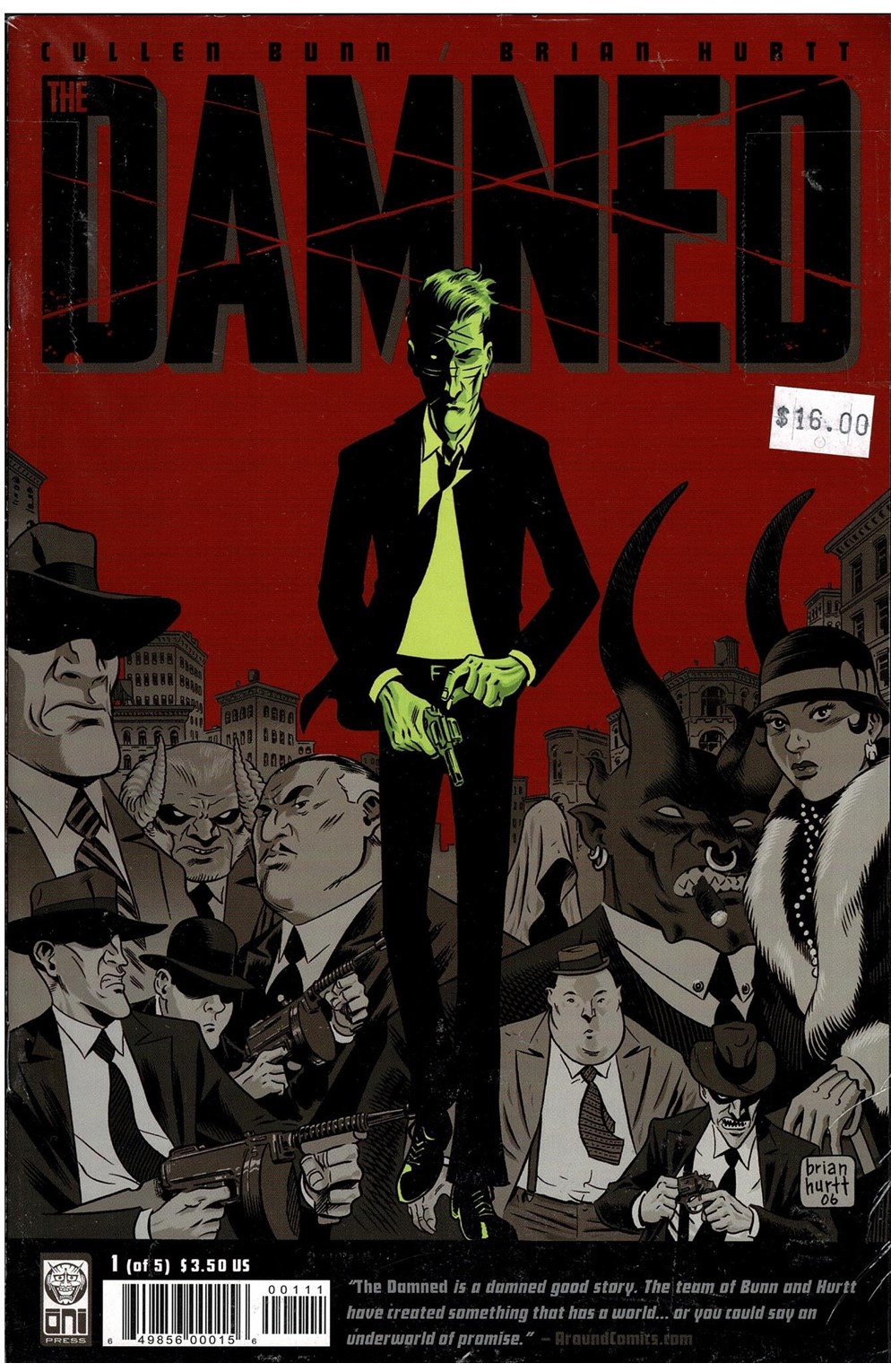 The Damned #1-5 (Mature) Comic Pack 