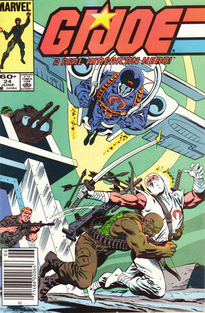 G.I. Joe, A Real American Hero #24 [Newsstand]-Very Good (3.5 – 5)