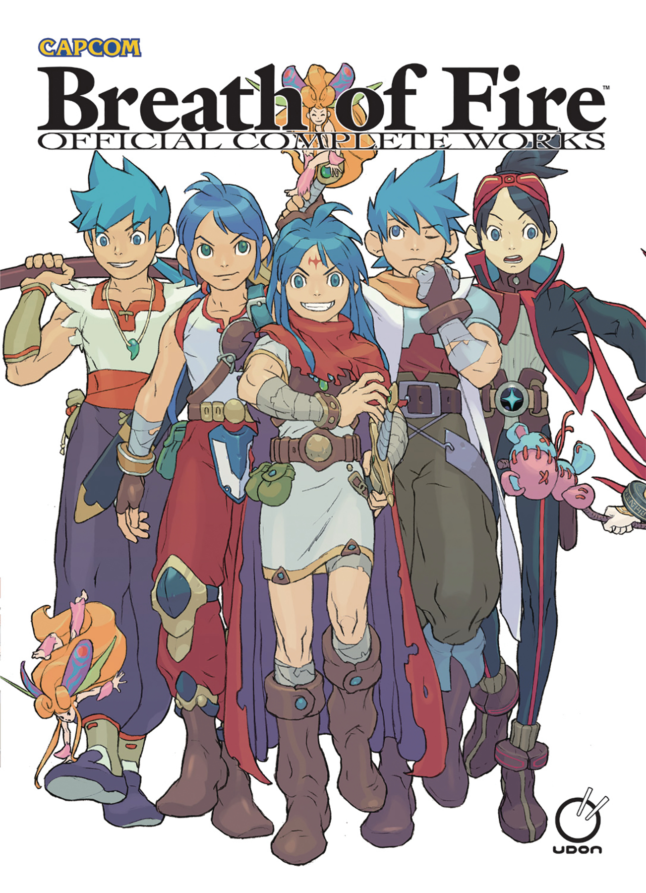 Breath of Fire Official Complete Works Hardcover