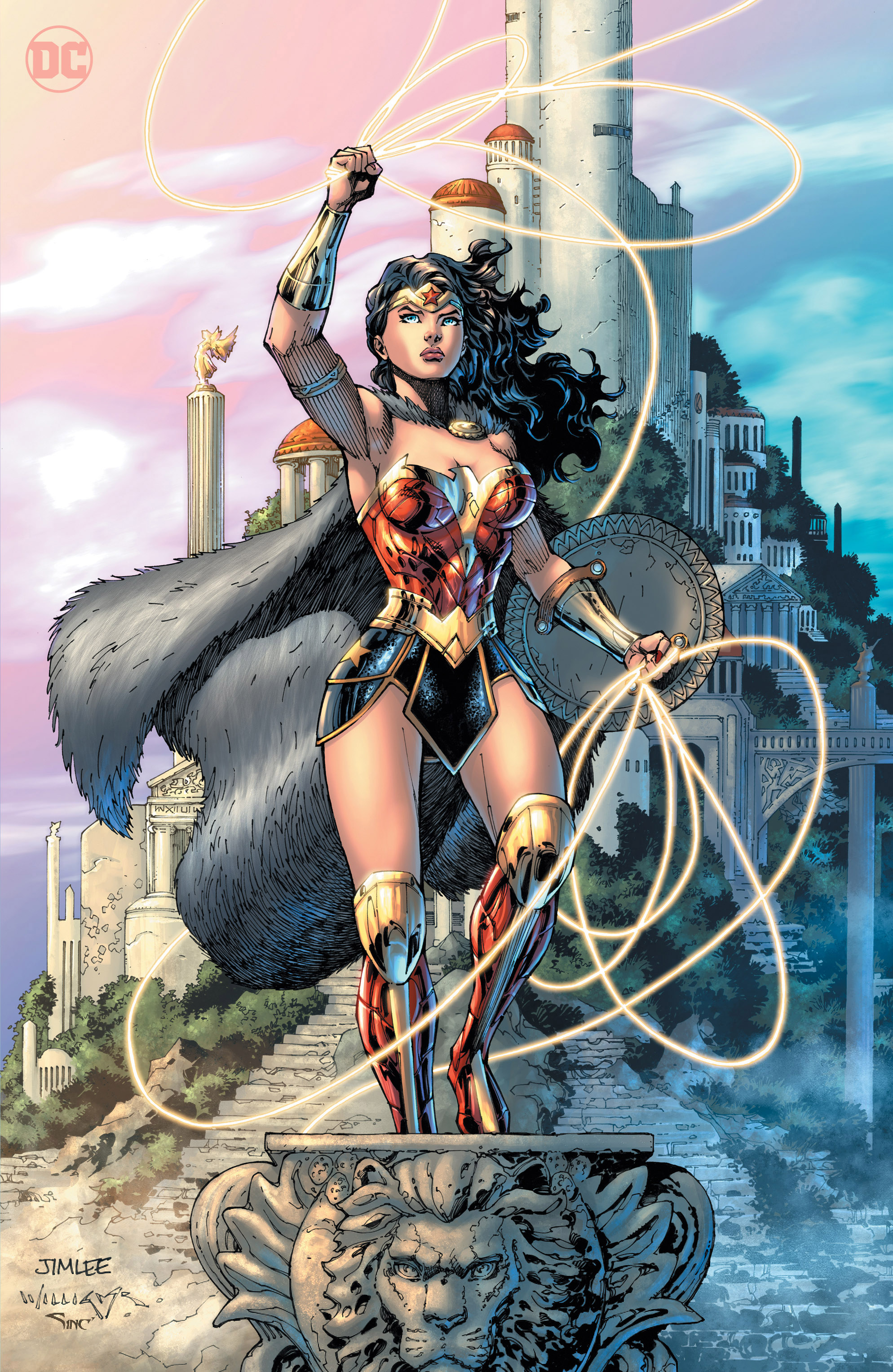 Wonder Woman #1 Second Printing Cover B Jim Lee Foil Variant