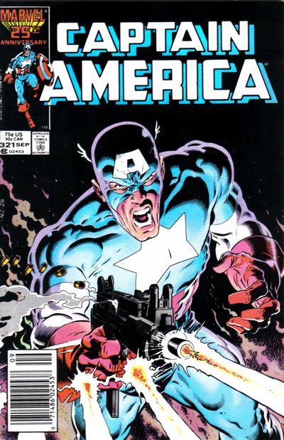 Captain America #321 [Newsstand]