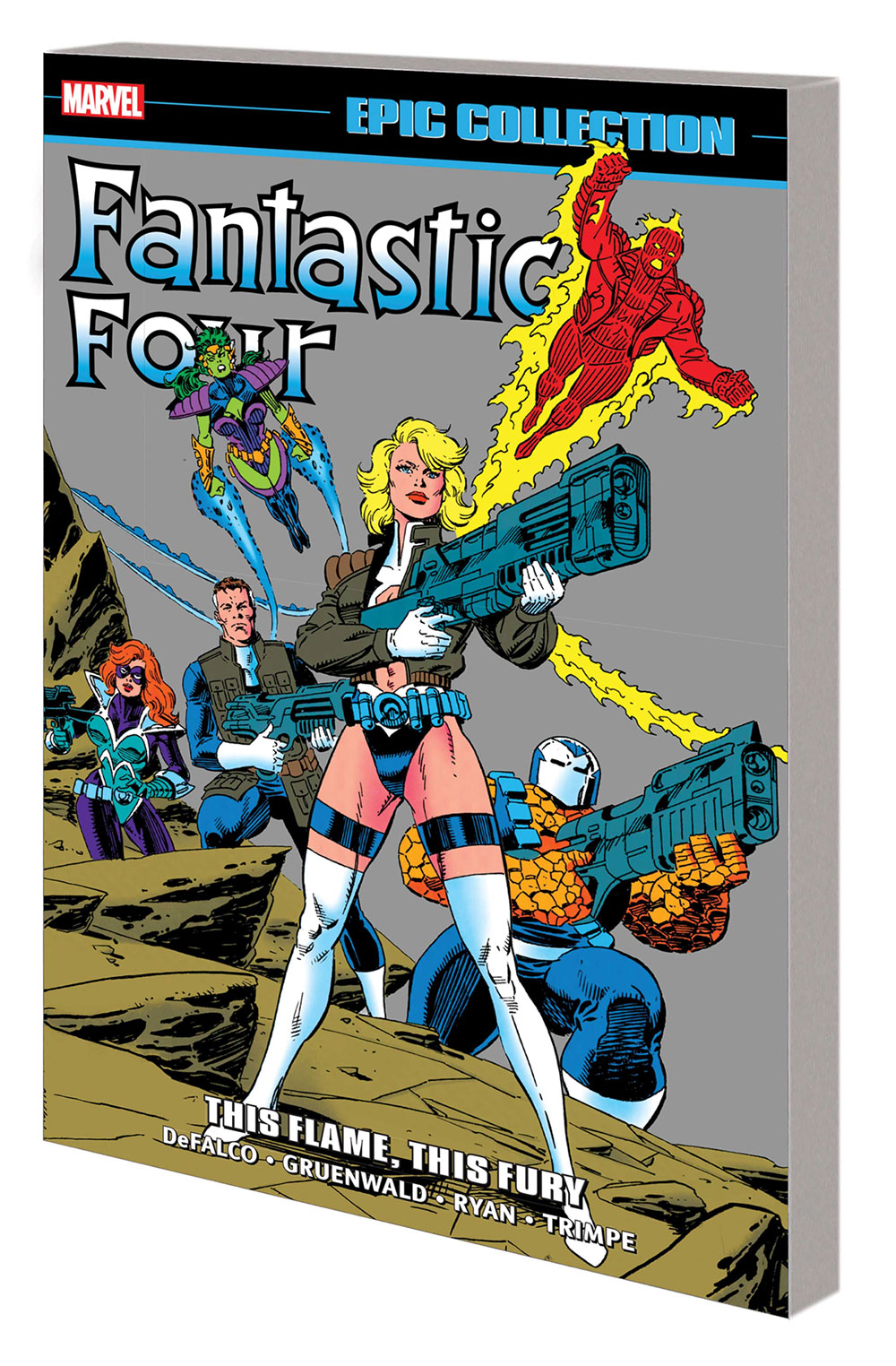 Fantastic Four Epic Collection Graphic Novel Volume 22 This Flame This Fury