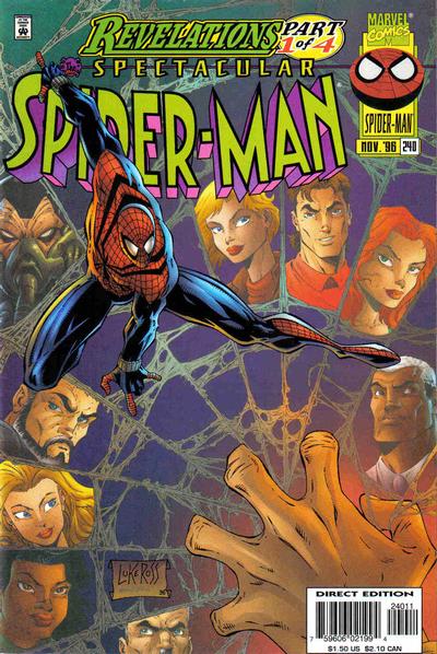 The Spectacular Spider-Man #240 [Direct Edition] - Fn/Vf