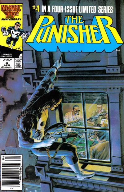 The Punisher #4 [Newsstand] (1986)