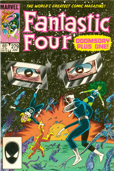 Fantastic Four #279 [Direct]-Fine