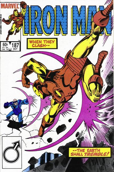 Iron Man #187 [Direct]-Very Good (3.5 – 5)