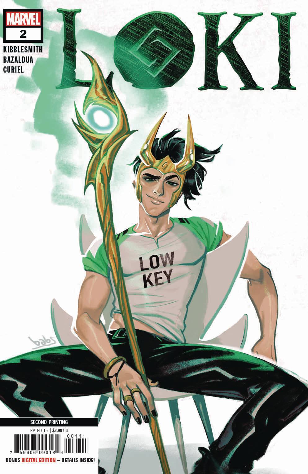 Loki #2 2nd Printing Tarr Variant