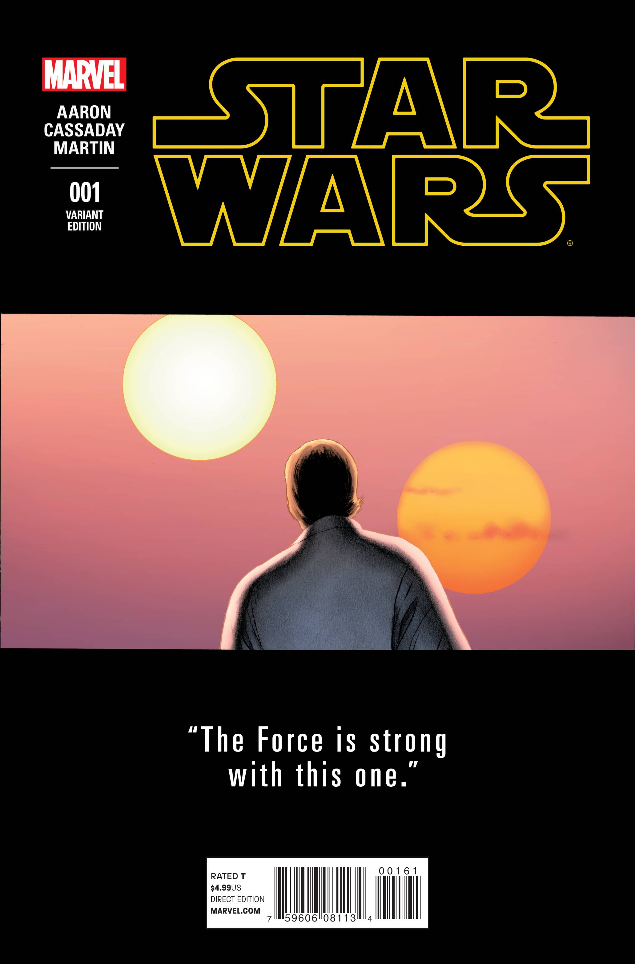 Star Wars #1 Cassaday Teaser Variant (2015)