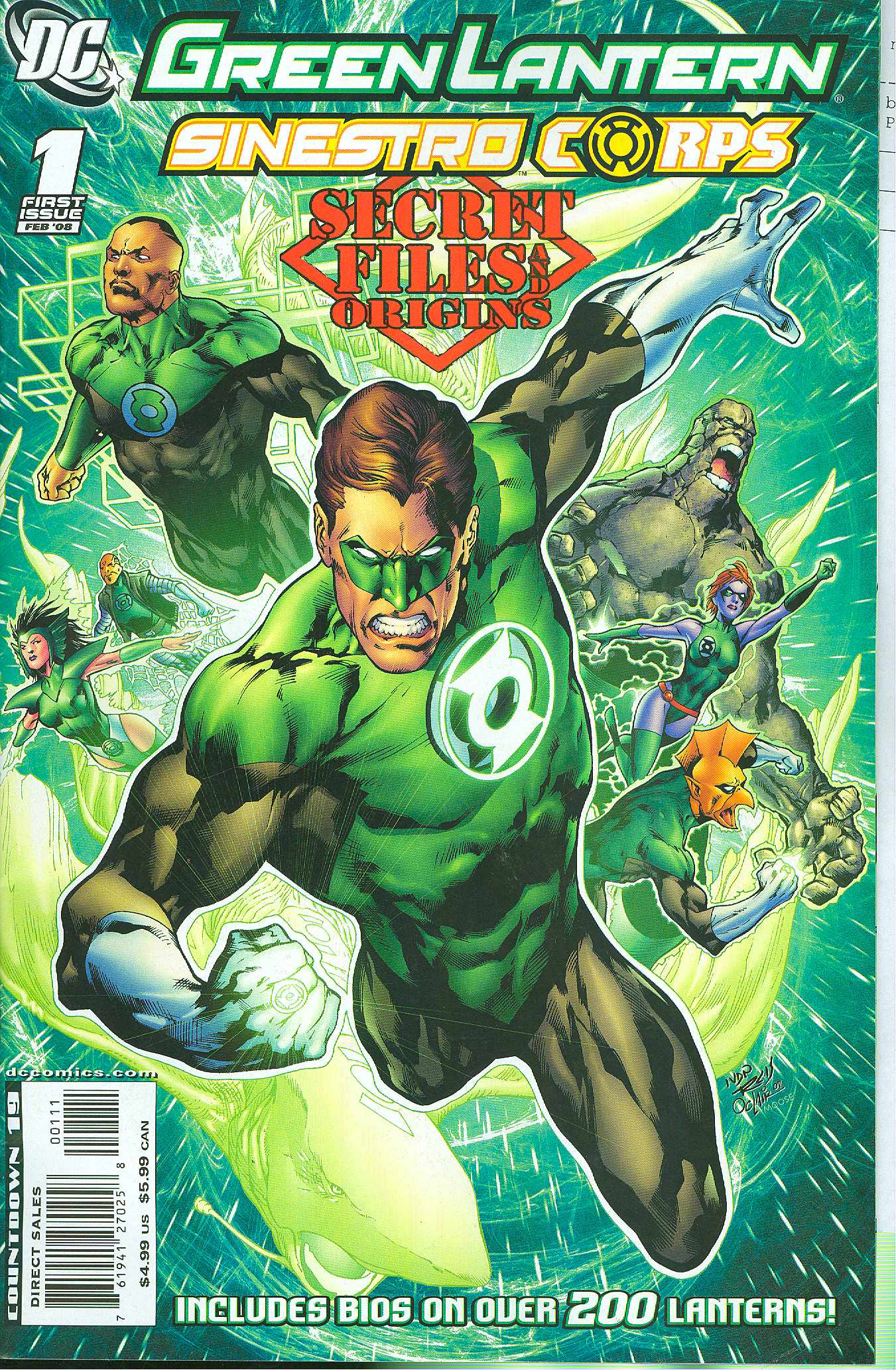 Green Lantern Sinestro Corps Secret Files #1