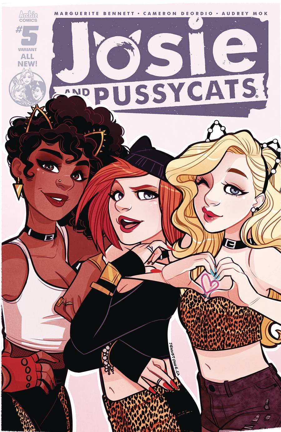 Josie & The Pussycats #5 Cover C Jenn St. Onge