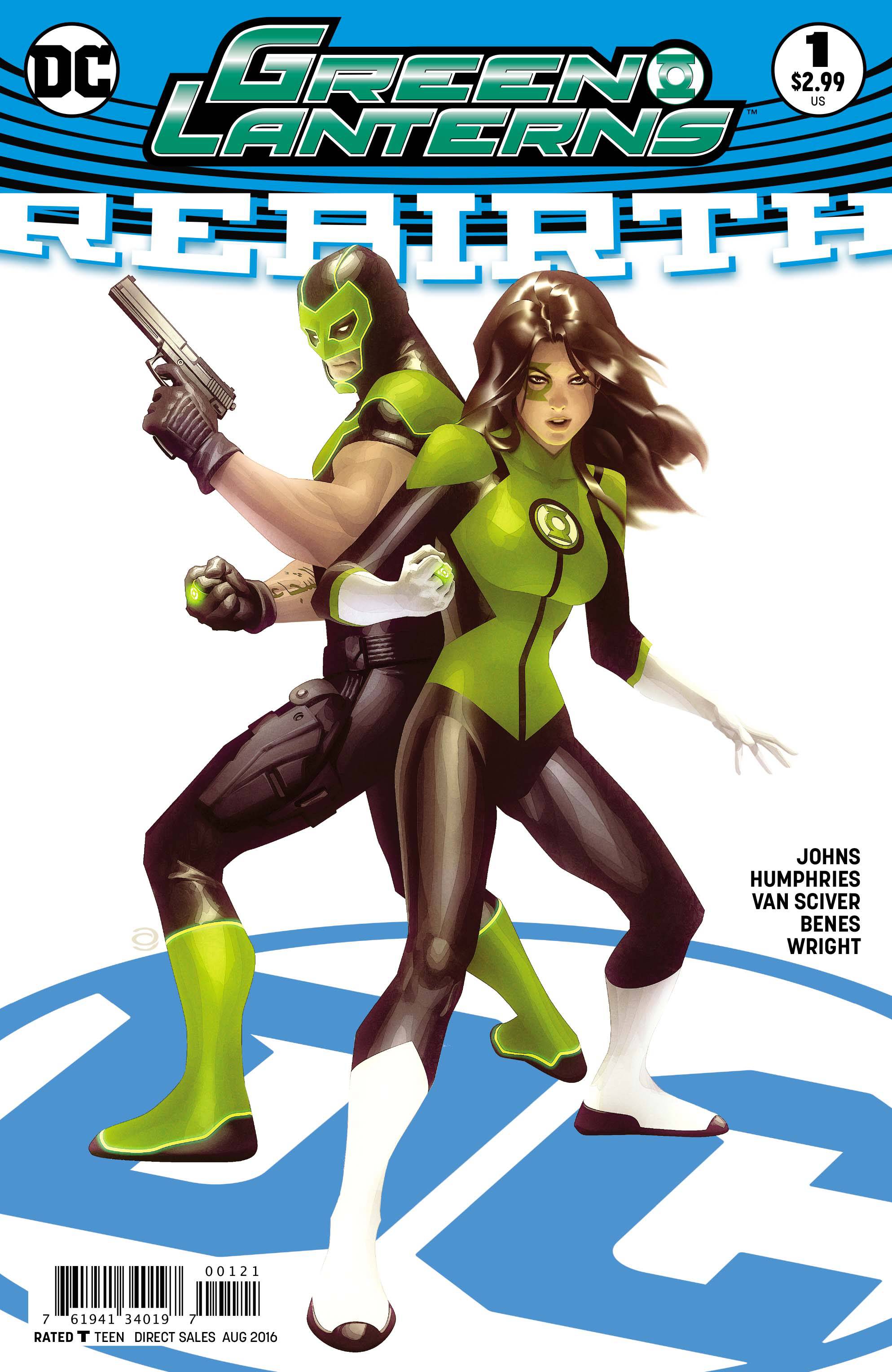 Green Lanterns Rebirth #1 Variant Edition