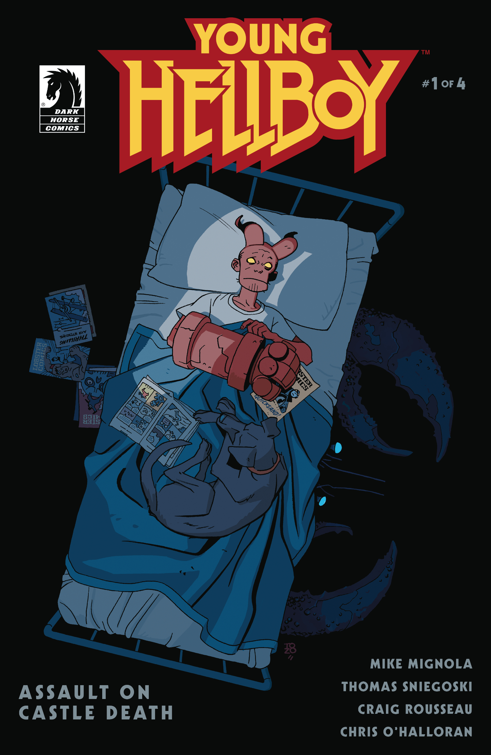 Young Hellboy Assault On Castle Death #2 Cover B Oeming (Of 4)
