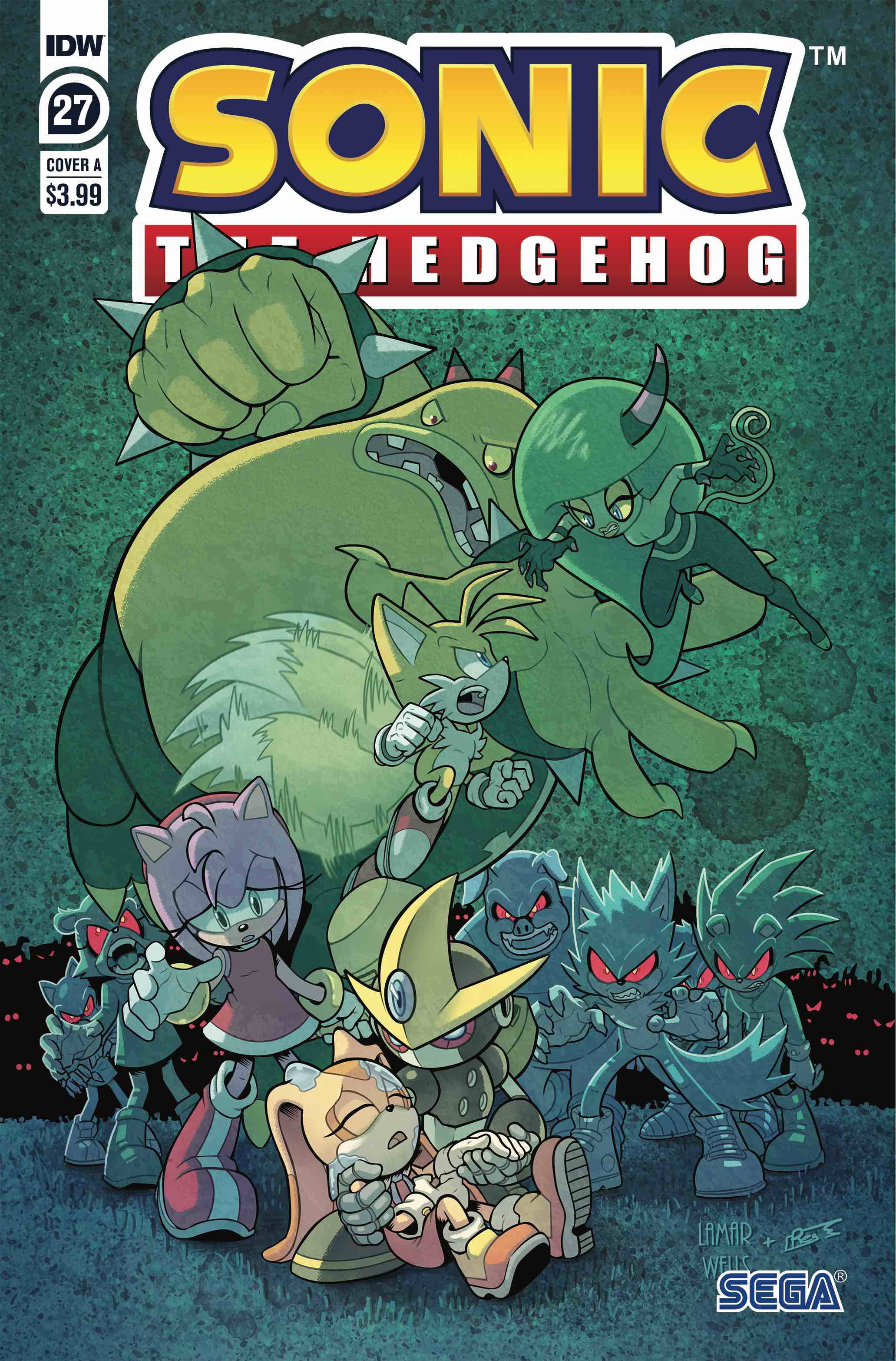 Sonic the Hedgehog #27 Cover A Wells & Graham