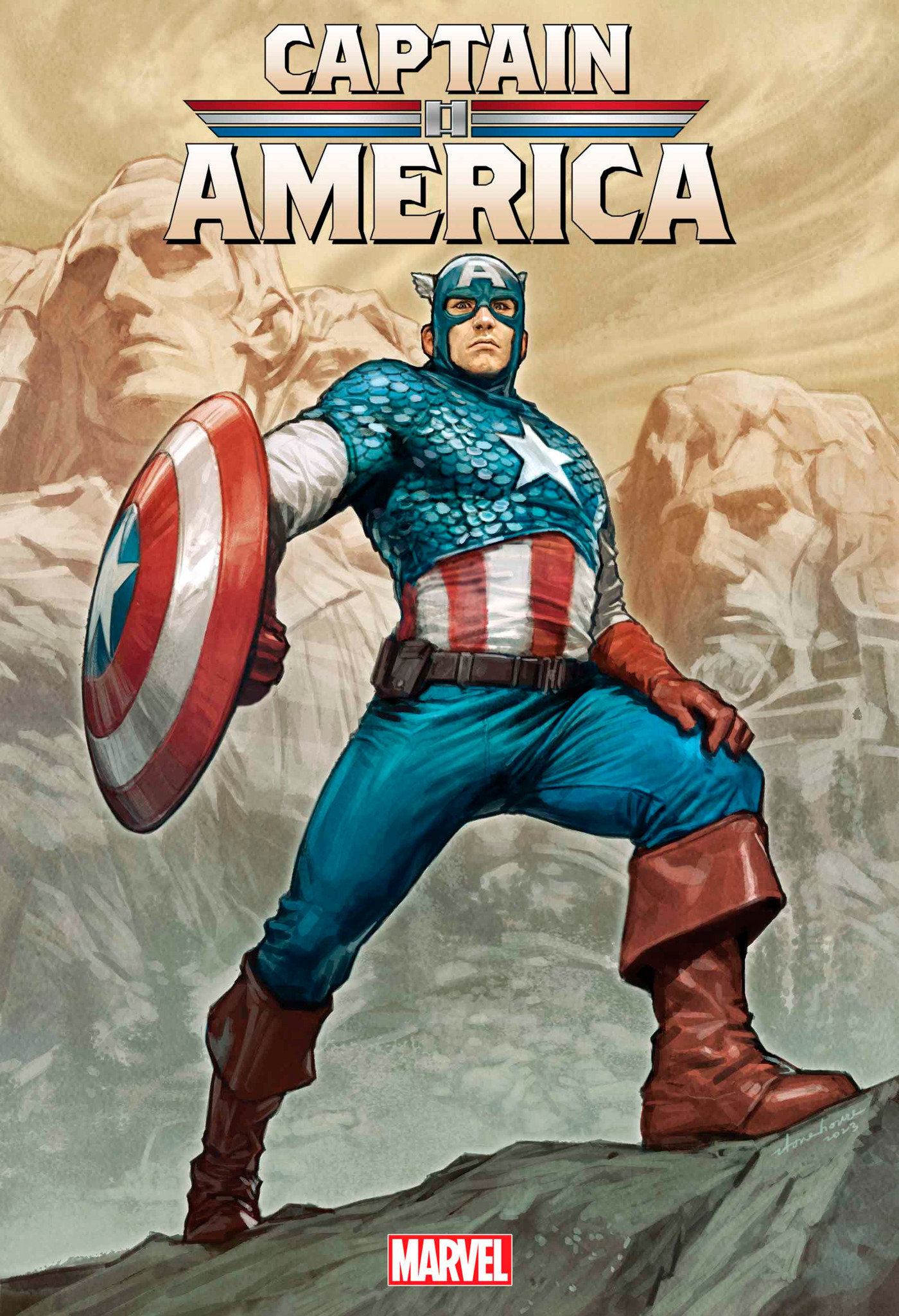 Captain America #4 Stonehouse Variant 1 for 25 Incentive