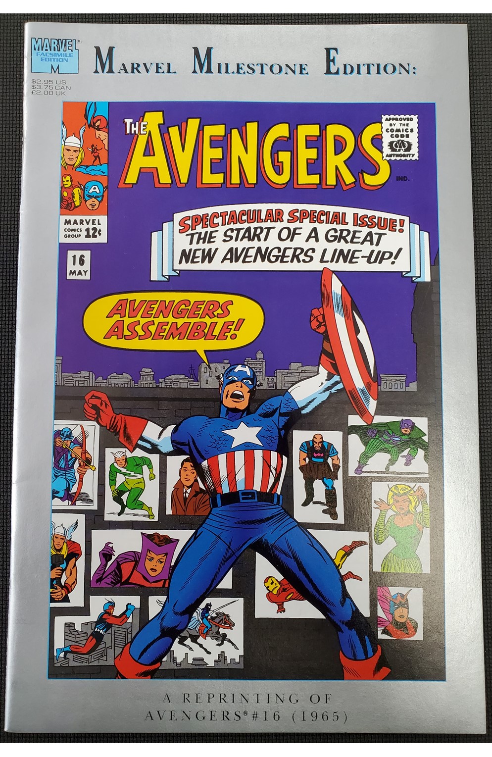 Marvel Milestone Edition Avengers #16 (Marvel 1993)