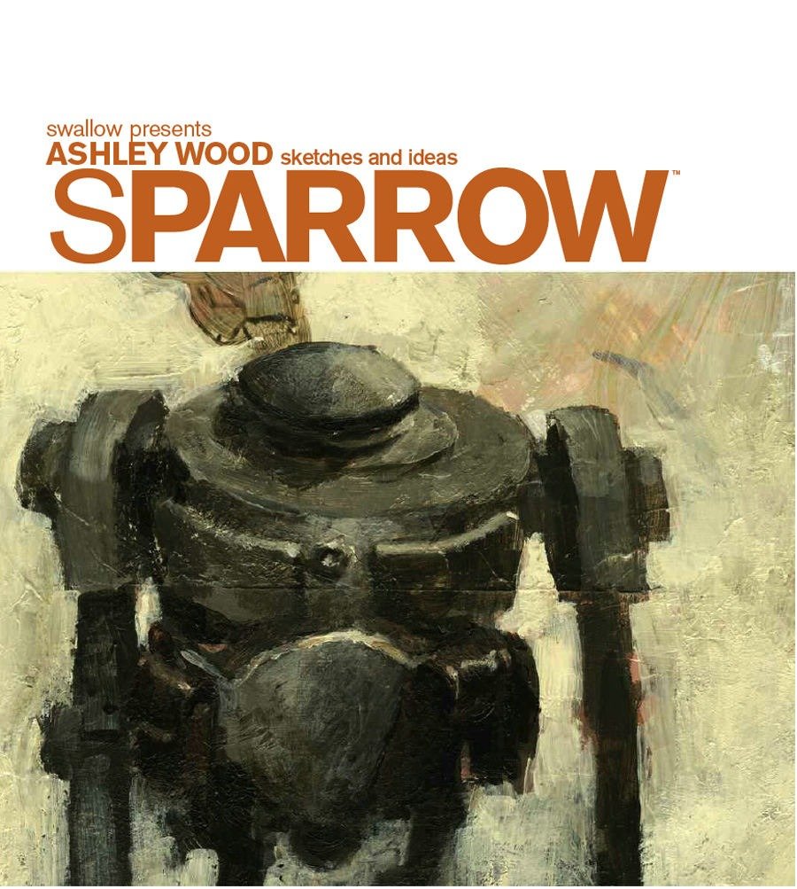 Sparrow Ashley Wood Hardcover Volume 0 Sketches & Ideas
