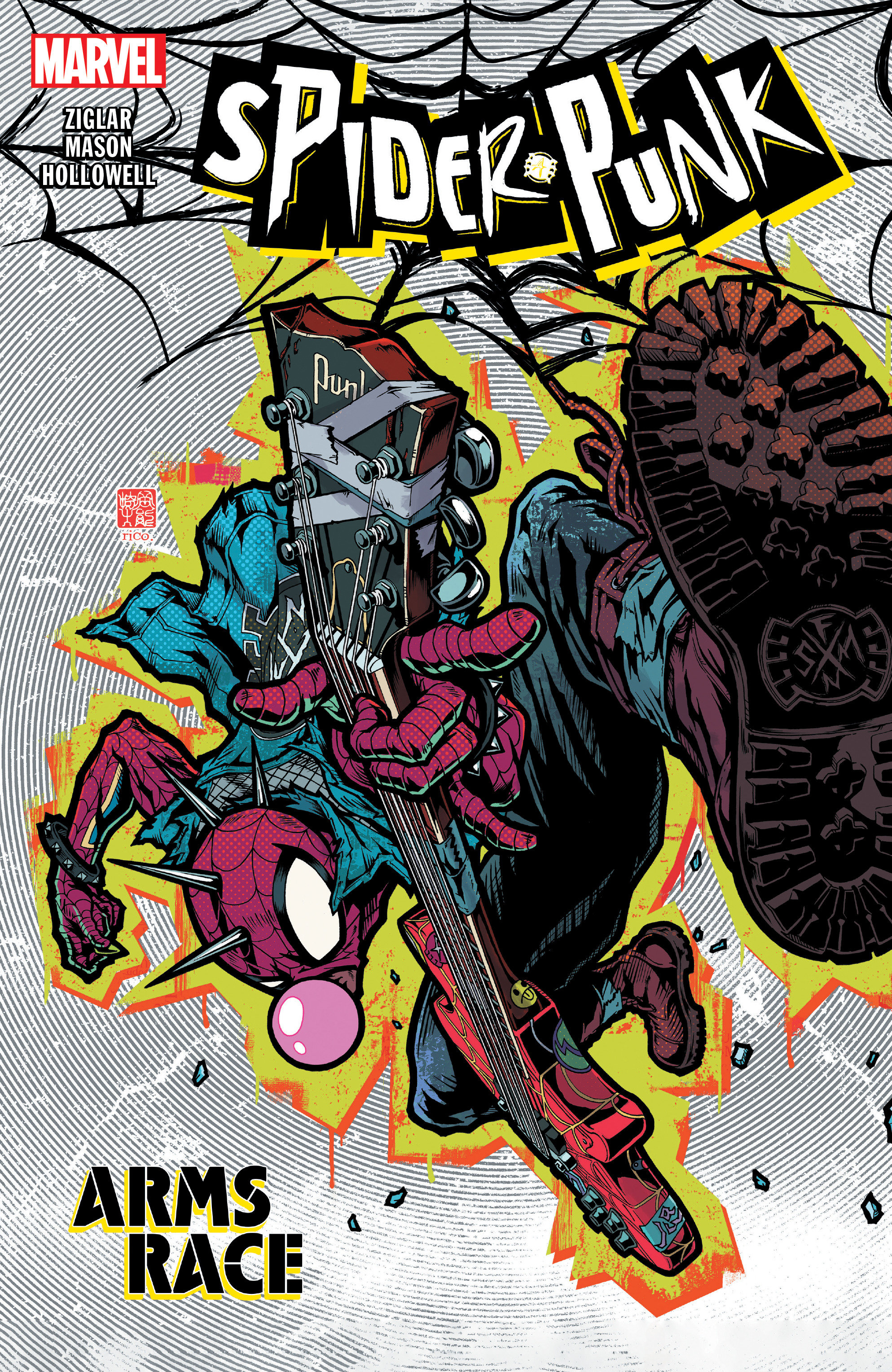 Spider-Punk Arms Race Graphic Novel Volume 1 Spider-Punk Arms Race