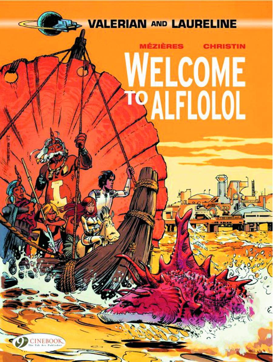 Valerian Graphic Novel Volume 4 Welcome To Alflolol