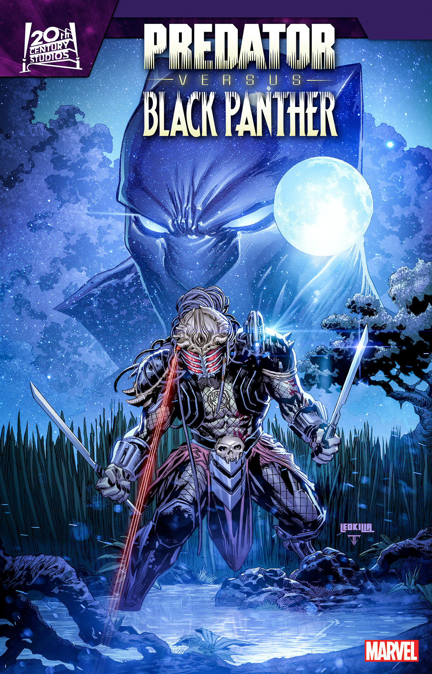 Predator Vs. Black Panther #4 Ken Lashley Variant