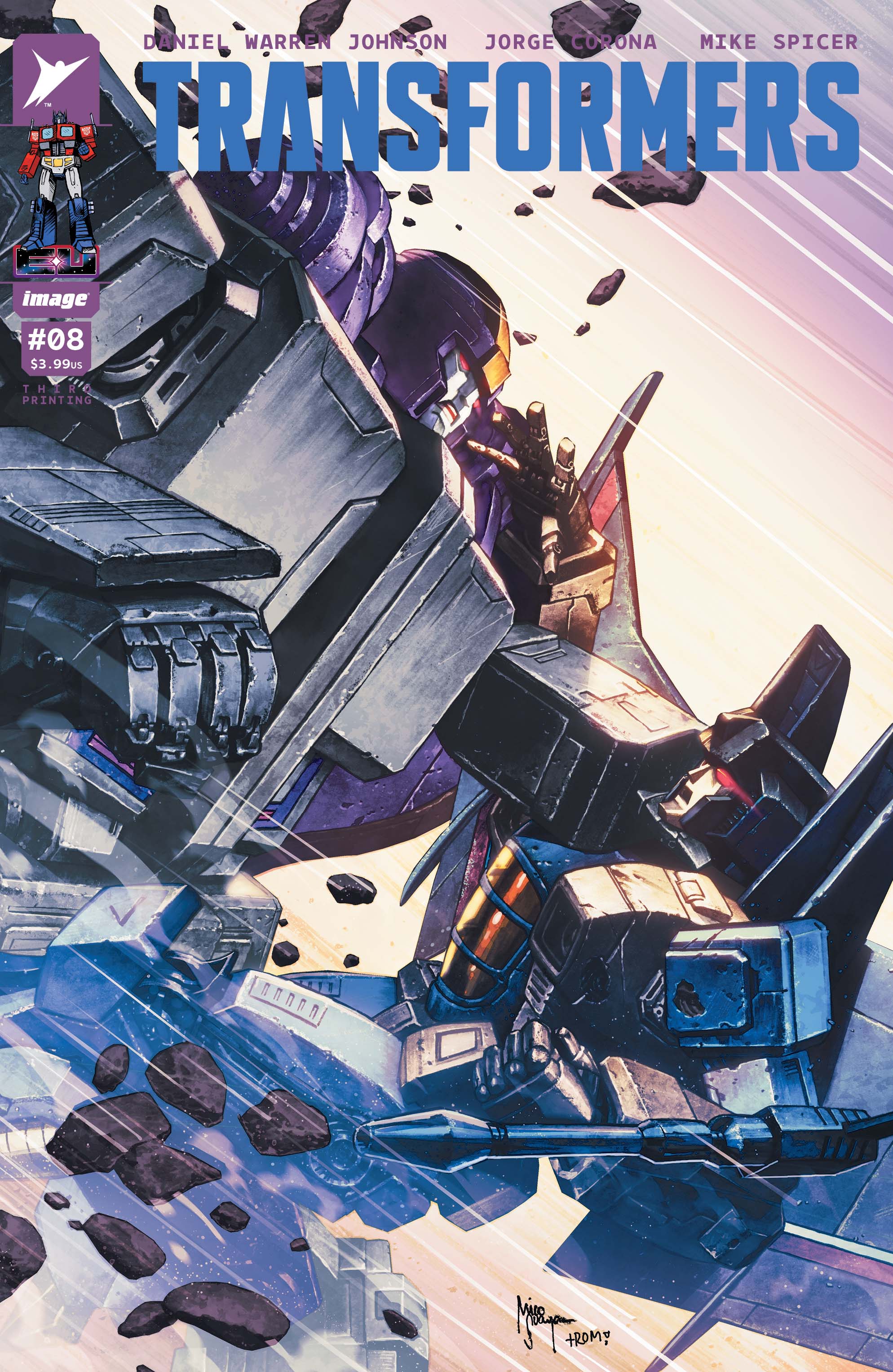 Transformers #8 3rd Printing