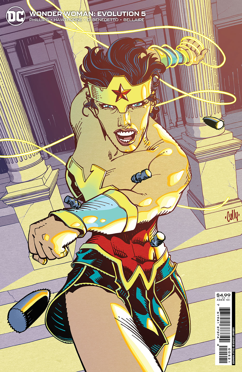 Wonder Woman Evolution #5 Cover B Cully Hamner Card Stock Variant (Of 8)
