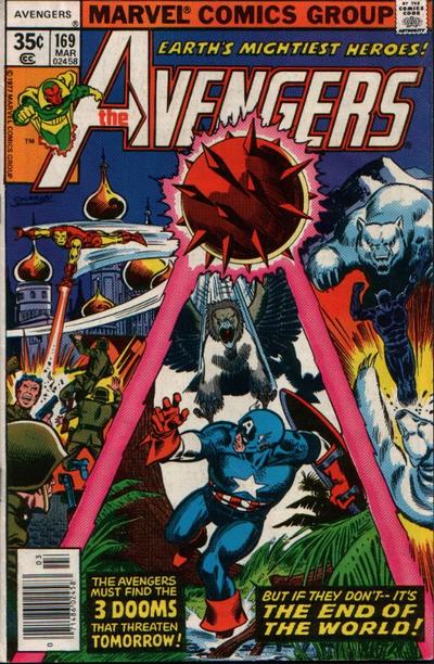 Avengers #169 Near Mint (9.2 - 9.8)