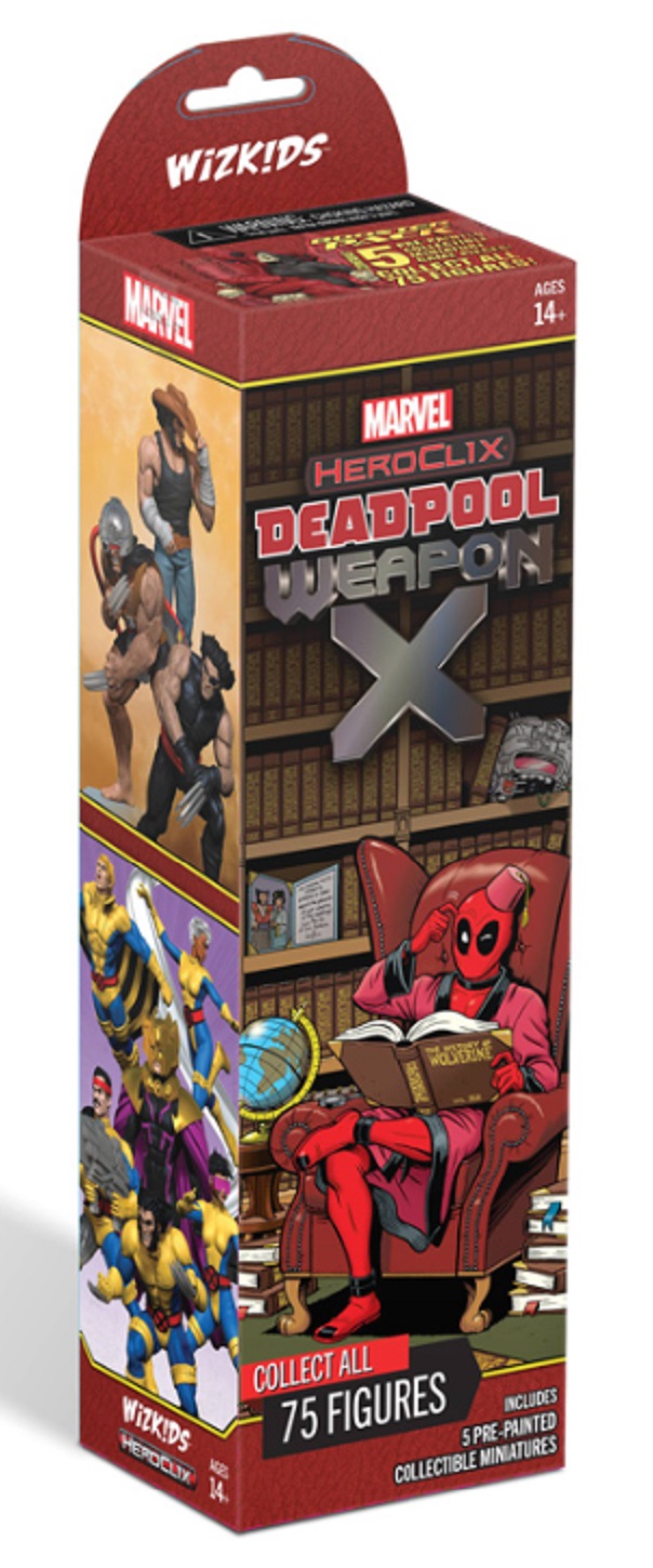 Marvel HeroClix: Deadpool Weapon X Booster Pack