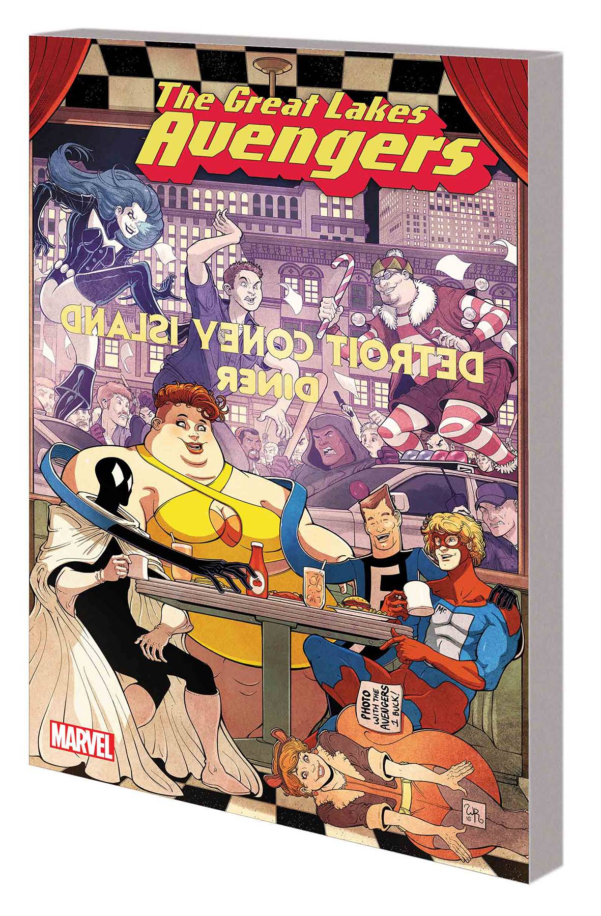 Great Lakes Avengers Graphic Novel Volume 1 Same Old Same Old