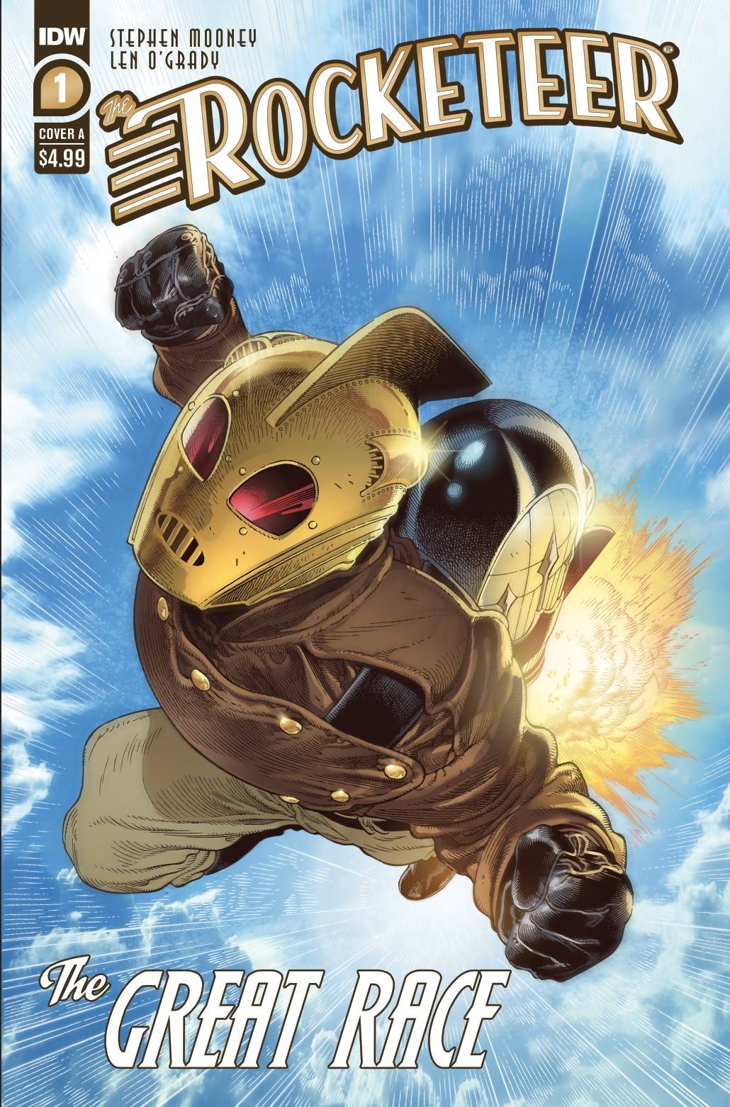 Rocketeer The Great Race #1 Cover A Gabriel Rodriguez (Of 4)