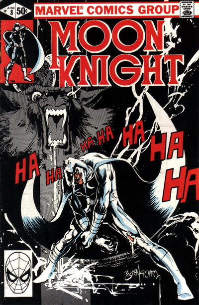 Moon Knight #8 [Direct]-Near Mint (9.2 - 9.8)