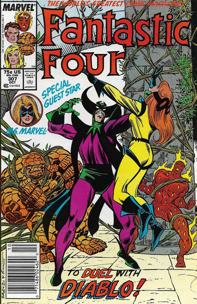 Fantastic Four #307 [Newsstand] - Fn+ 