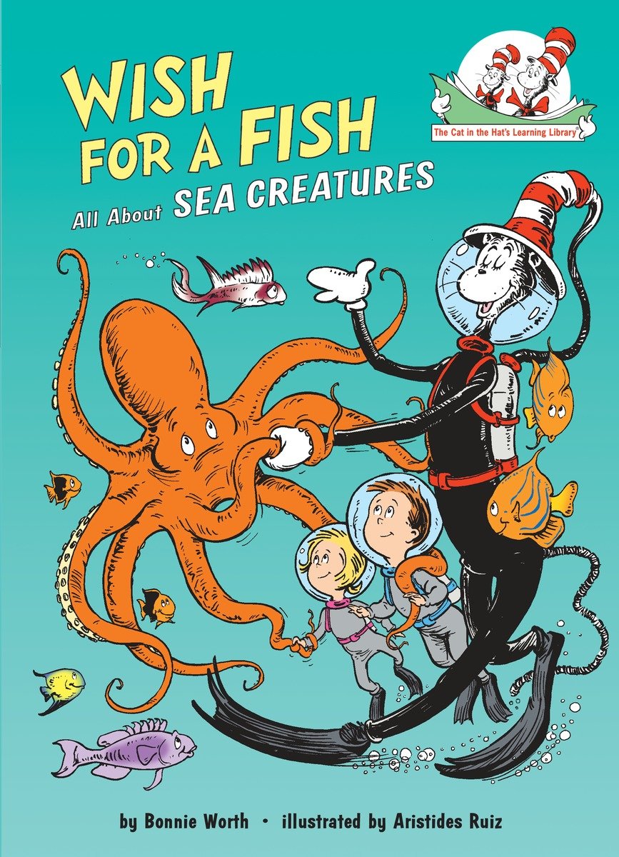 Wish for A Fish: All About Sea Creatures (Hardcover Book)