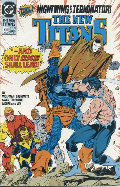 The New Titans #86-Near Mint (9.2 - 9.8)