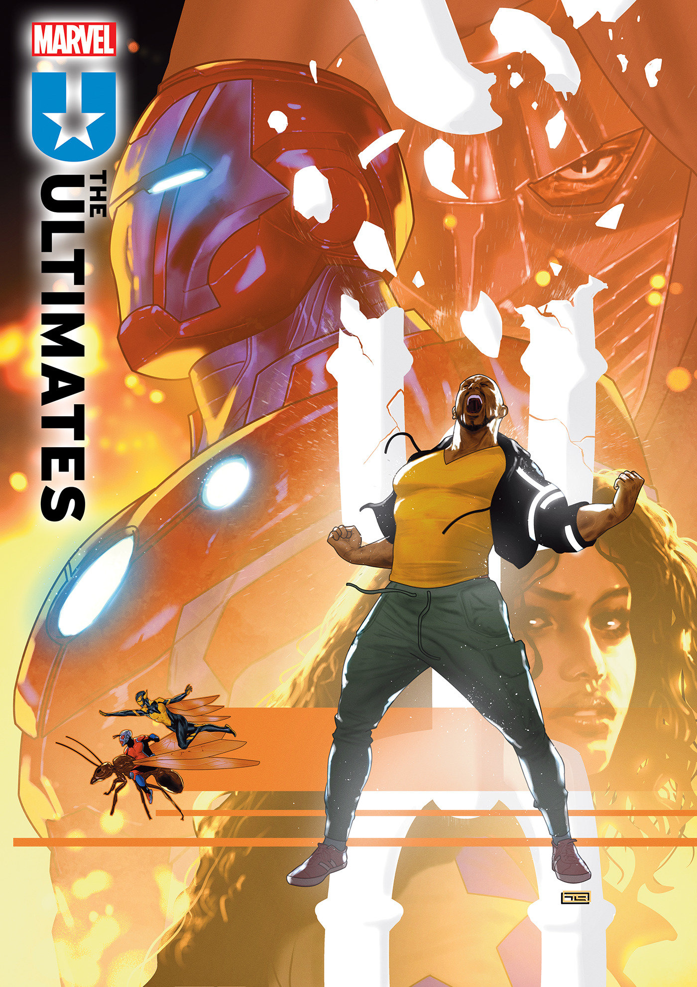 Ultimates #9 Taurin Clarke Variant 1 for 25 Incentive