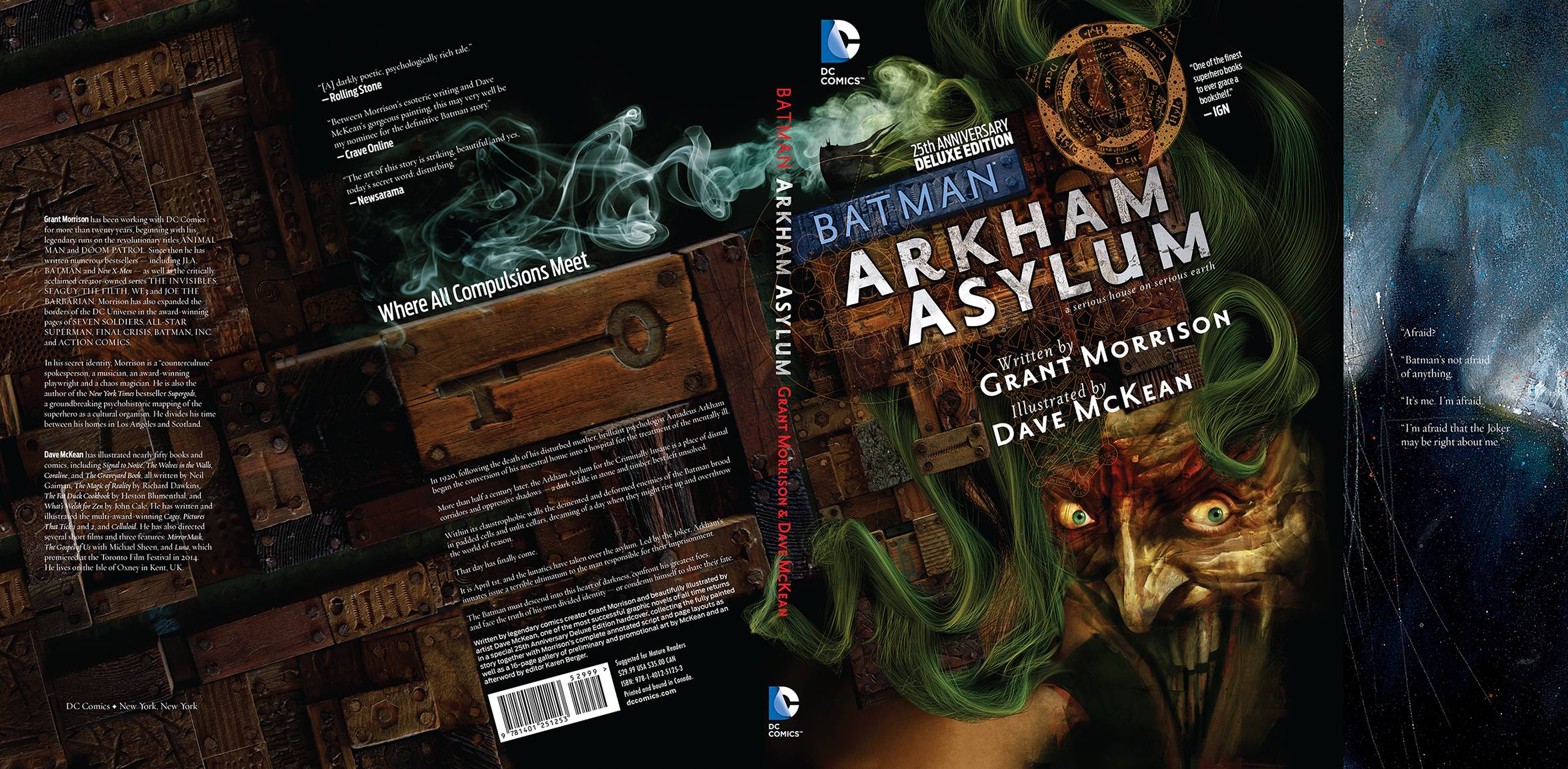 Batman Arkham Asylum 25th Anniversary Deluxe Edition Hardcover