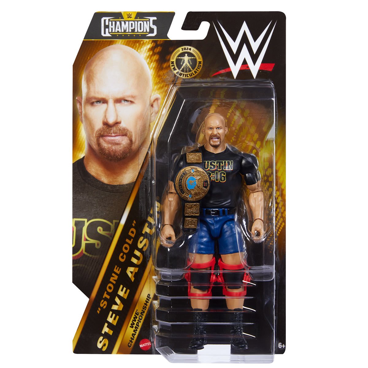 WWE Champions 2024 Wave 2 - Stone Cold Steve Austin Action Figure