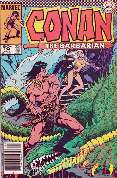 Conan The Barbarian #154 [Newsstand]