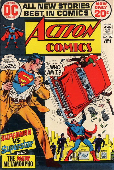 Action Comics #414 Above Average/Fine (5 - 7)