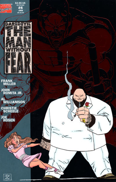 Daredevil The Man Without Fear #4 [Direct Edition]